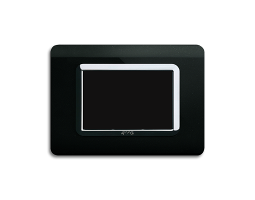 שחור מסגרת פנימית כרום